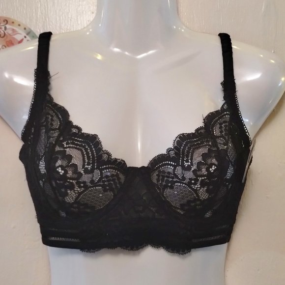 Guoeappa (34D) Lace Underwire Bra - Picture 1 of 8